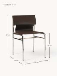 Leather Dining Chair Jordan - thumbnail 9
