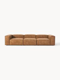 Modular Recycled Leather Sofa Lennon (4-seater)