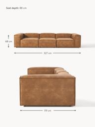 Modular Recycled Leather Sofa Lennon (4-seater) - thumbnail 8