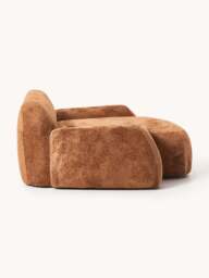 XL Teddy Bouclé Lounge Chair Wolke - thumbnail 3