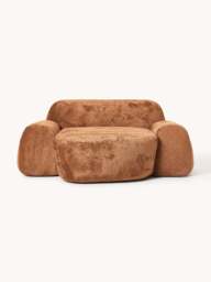 XL Teddy Bouclé Lounge Chair Wolke - thumbnail 2