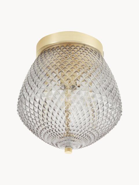 Small Glass Ceiling Lamp Orbiform - image 1