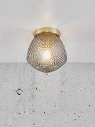 Small Glass Ceiling Lamp Orbiform - thumbnail 6