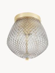 Small Glass Ceiling Lamp Orbiform