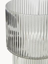 Glass Vase Lija with Ribbed Surface, H 30 cm - thumbnail 3