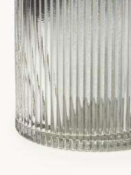 Glass Vase Lija with Ribbed Surface, H 30 cm - thumbnail 4