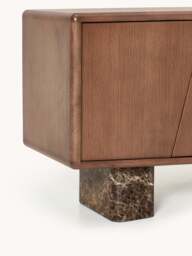 Wooden Sideboard Tundra with Emperador Marble Legs - thumbnail 7