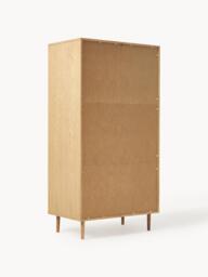 Small Wardrobe Aries with Viennese Wickerwork, 2-doors - thumbnail 5