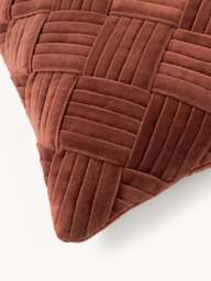 Velvet Cushion Cover Sina with Woven Pattern - thumbnail 4
