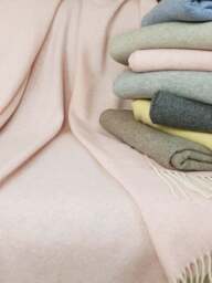 Wool Throw Faro With Cashmere - thumbnail 4