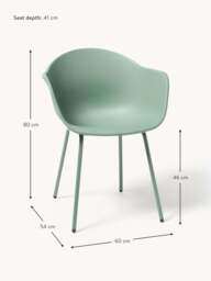 Dining Chair Claire with Armrests - thumbnail 8