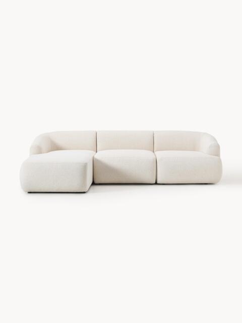 Modular Bouclé Corner Sofa Sofia (3-seater) - image 1
