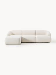 Modular Bouclé Corner Sofa Sofia (3-seater)