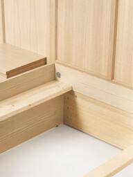 Wooden Bed Nanto with Drawers Tables and Headboard - thumbnail 9