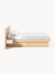Wooden Bed Nanto with Drawers Tables and Headboard - thumbnail 3