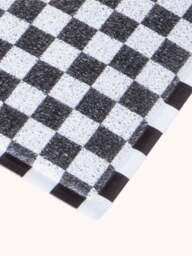 Washable Doormat Black Check - thumbnail 4