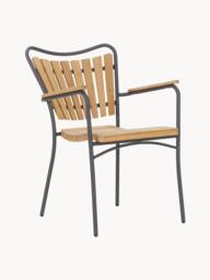 Teak Wood Garden Chairs Ellen, Set of 2 - thumbnail 1