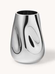 Mouth-Blown Glass Vase Mirror, H 26 cm - thumbnail 2