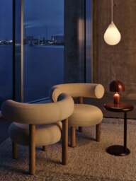 Mouth-Blown Dimmable Pendant Light Flare - thumbnail 3