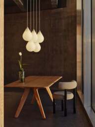 Mouth-Blown Dimmable Pendant Light Flare - thumbnail 4