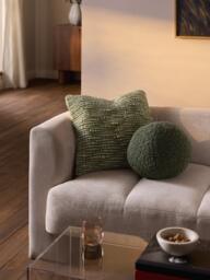 Embroidered Wool Cushion Cover Jaira - thumbnail 2