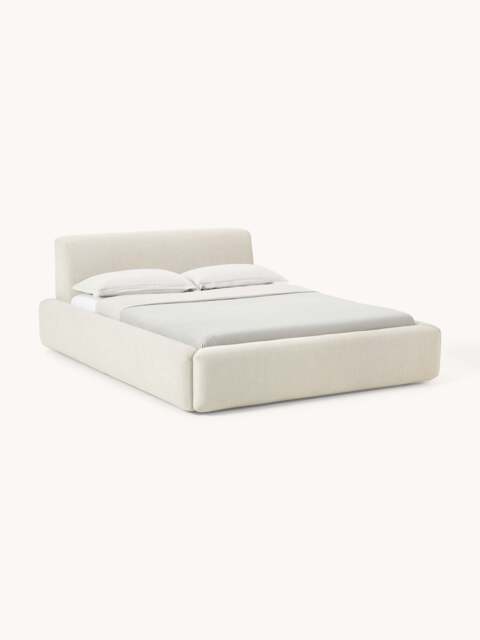 Upholstered Bed Melva with Storage