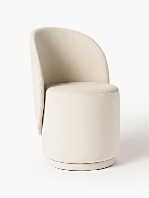 Upholstered Velvet Chair Zeyno - image 1