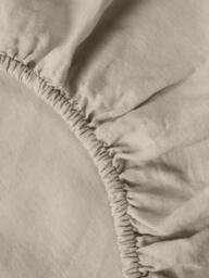 Topper Fitted Sheet Airy, Washed Linen - thumbnail 2