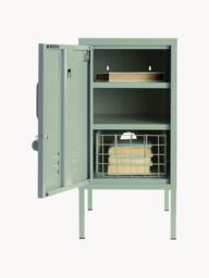 Metal Bedside Table The Shorty, Left- or Right-Hinged Options - thumbnail 3