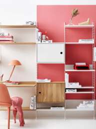 Cabinet String System with Swing Door, W 58 x D 30 cm - thumbnail 2