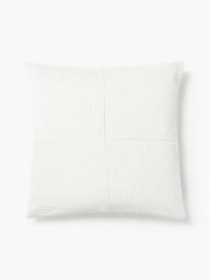 Velvet Cushion Cover Fiona with A Fine Line Structure