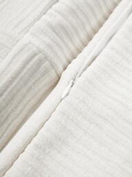 Velvet Cushion Cover Fiona with A Fine Line Structure - thumbnail 6