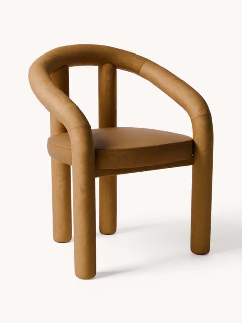 Velvet Arm Chair Calan - image 1