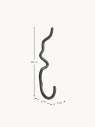 Handmade Brass Wall Hook Curvature - thumbnail 3