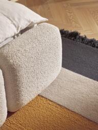 Upholstered Teddy Bouclé Bed Tayla - thumbnail 5
