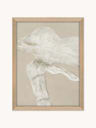 Hand-Painted Framed Canvas Art Shape 1 - thumbnail 1