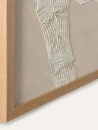 Hand-Painted Framed Canvas Art Shape 1 - thumbnail 4