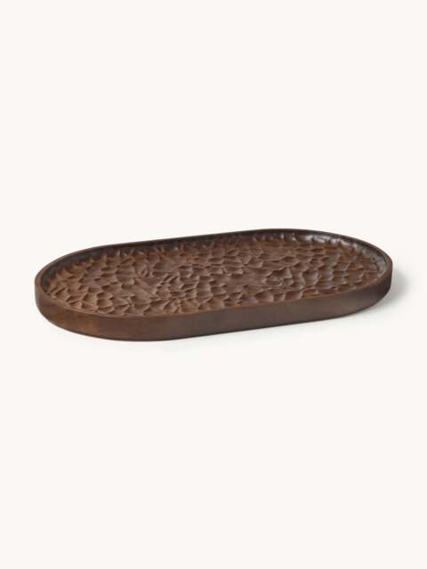 Decorative Acacia Wood Tray Camila, W 45 cm - image 1