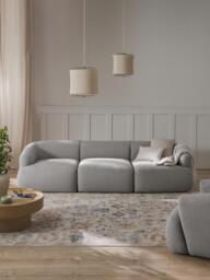 Modular Bouclé Sofa Sofia (3-seater) - thumbnail 2