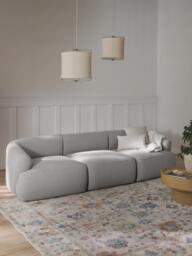 Modular Bouclé Sofa Sofia (3-seater) - thumbnail 9