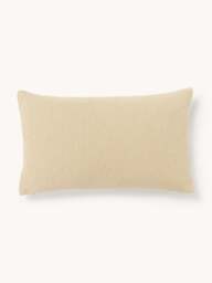 Hand-Woven Cushion Cover Terre with Decorative Seam - thumbnail 2