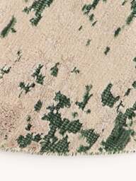 Round Hand-Woven Wool Rug Cynthia with Abstract Pattern - thumbnail 2
