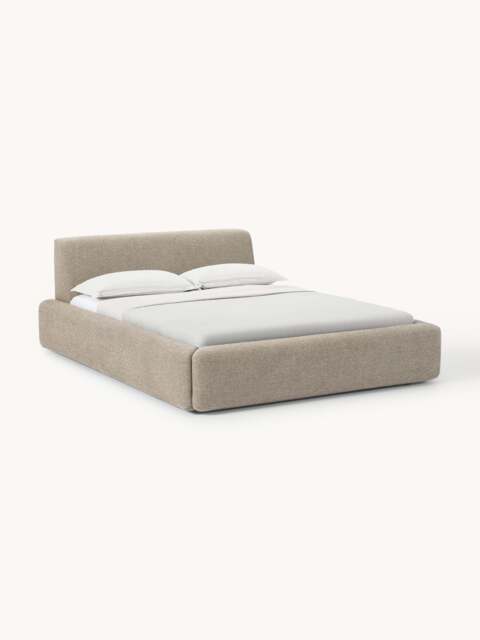 Upholstered Bed Melva with Storage