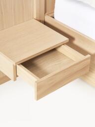 Wooden Bed Nanto with Drawers Tables and Headboard - thumbnail 3