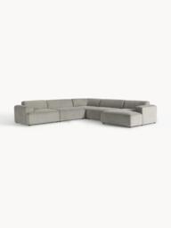 XL Corduroy Corner Sofa Melva - thumbnail 4