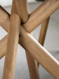 Round Dining Table Korsa, Ø 110 cm - thumbnail 5