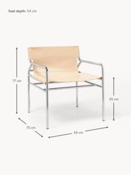 Leather Armchair Dion - thumbnail 9