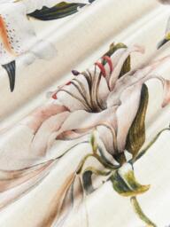 Cotton Sateen Duvet Cover Flori with Floral Print - thumbnail 6