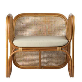 Bermuda Chair - Honey with Cream Cushion  - Where Saints Go - thumbnail 2