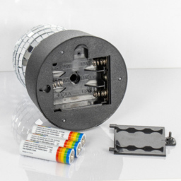 Global Gizmos Rotating Disco Mirror Ball 3 inch - Size: 9.2 x 12 x 9.4cm - Multi - Wilko - thumbnail 5